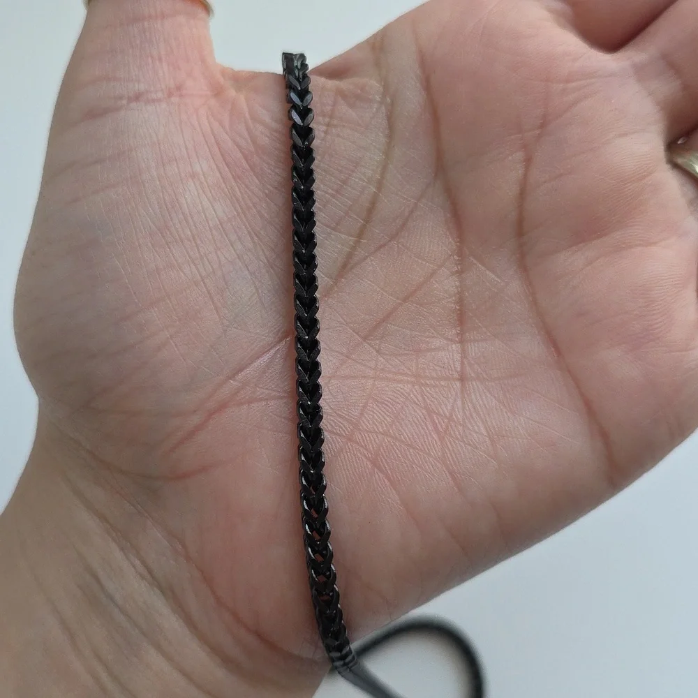 Black Chain Necklace